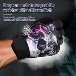 Pink Touchscreen ATV Gloves for Women