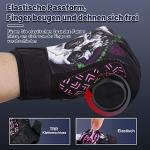 Pink Touchscreen ATV Gloves for Women