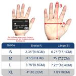 Pink Touchscreen ATV Gloves for Women