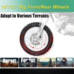 X-PRO X27 125cc Dirt Bike - Kick Start, Green