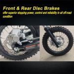 X-PRO X27 125cc Dirt Bike - Kick Start, Green