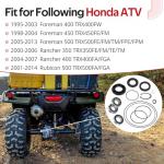 Honda Rancher & Foreman Axle Bearing Seals Kit