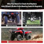 Honda Rancher & Foreman Axle Bearing Seals Kit