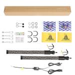 2X 2ft RGB LED Whip Spiral Lights for UTV