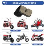 Mini Bike Brake Pads for 49cc to 100cc ATVs