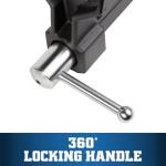 Wilton 5" ATV All-Terrain Vise, 6" Opening