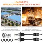 Honda ATV CV Axle Shaft with Wheel Bearing