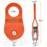 TICONN 10 Ton Heavy Duty Winch Snatch Block