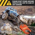 TICONN 10 Ton Heavy Duty Winch Snatch Block