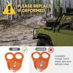 TICONN 10 Ton Heavy Duty Winch Snatch Block