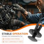 150pcs ATV Body Fastener Rivets Push Pins