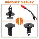 150pcs ATV Body Fastener Rivets Push Pins