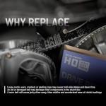 Polaris Drive Belt for RZR XP 1000, XP 4 1000, Trail S & S 1000 Premium Ultimate, General XP 1000, XP 4 1000 Models and More, Runs Cooler, OEM Performance CVT Belt, No Clutch Recalibration - 3211180