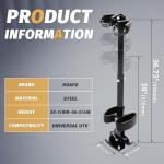 Versatile Gun Rack for UTVs and Golf Carts