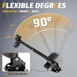 Versatile Gun Rack for UTVs and Golf Carts