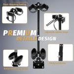 Versatile Gun Rack for UTVs and Golf Carts