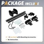 Versatile Gun Rack for UTVs and Golf Carts