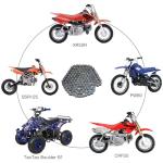 YOXUFA 420 Motorcycle Chain for 50-125cc ATVs