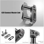 YOXUFA 420 Motorcycle Chain for 50-125cc ATVs