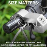 Heavy-Duty Handlebar and Helmet Lock Combo