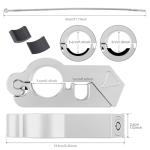 Heavy-Duty Handlebar and Helmet Lock Combo