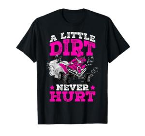 A Little Dirt Never Hurt ATV Kids T-Shirt