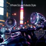 GoHawk AJ4-Halo Waterproof Bluetooth ATV Speakers