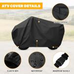 Heavy Duty Waterproof ATV Cover for All Quads