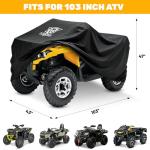 Heavy Duty Waterproof ATV Cover for All Quads