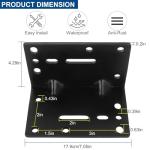 Heavy Duty Universal Winch Mounting Bracket