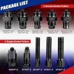 Universal Motorcycle Flywheel Puller Tool Set - 10PCS