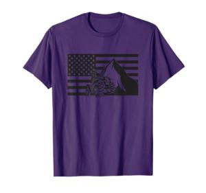 American Flag ATV T-Shirt for Off-Road Fun