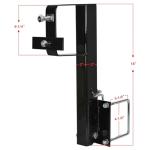 Heavy-Duty Folding RV Tire Carrier by Quick Products