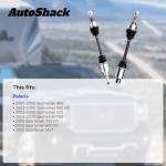 Polaris Sportsman Rear ATV CV Axle Shaft Assembly