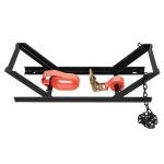 KUAFU Adjustable Tire Carrier with Ratchet Strap