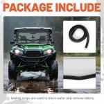 Kojem 3-in-1 Folding Windshield for Kawasaki Teryx