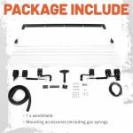 Kojem 3-in-1 Folding Windshield for Kawasaki Teryx