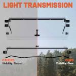 Kojem 3-in-1 Folding Windshield for Kawasaki Teryx