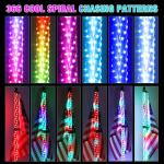 5FT RGB LED Whips Light for ATVs and UTVs