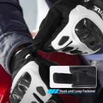 Goatskin Leather Touchscreen Gloves for ATV Riding