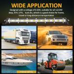 Zmoon 12in Waterproof LED Light Bar for ATVs