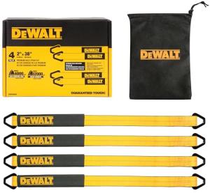 DEWALT Premium 2" x 38" Tie Down Strap Kit