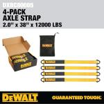 DEWALT Premium 2" x 38" Tie Down Strap Kit