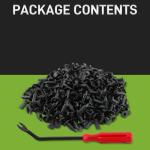 120 PCS UTV Fender Clips & Rivets Set