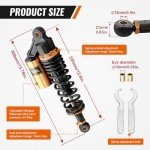 Adjustable 320mm Universal ATV Air Shock Absorbers