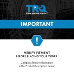 TRQ Rear Trailing Arm Link Pair for Saturn S