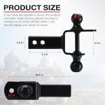 Puxyblue ATV/UTV Dual Ball Hitch Receiver