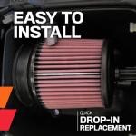 K&N High Performance Air Filter for Yamaha ATVs