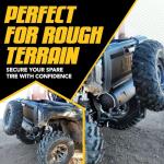 Hornet Outdoors Quick Adjust ATV/UTV Spare Tire Carrier