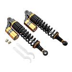 375mm Universal ATV Shock Absorbers - Black & Gold